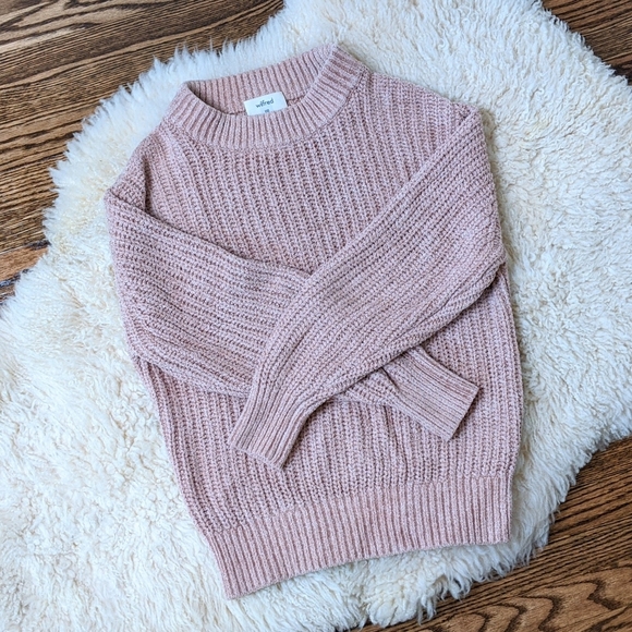 Aritzia Dusty Pink Sweater - Picture 1 of 3